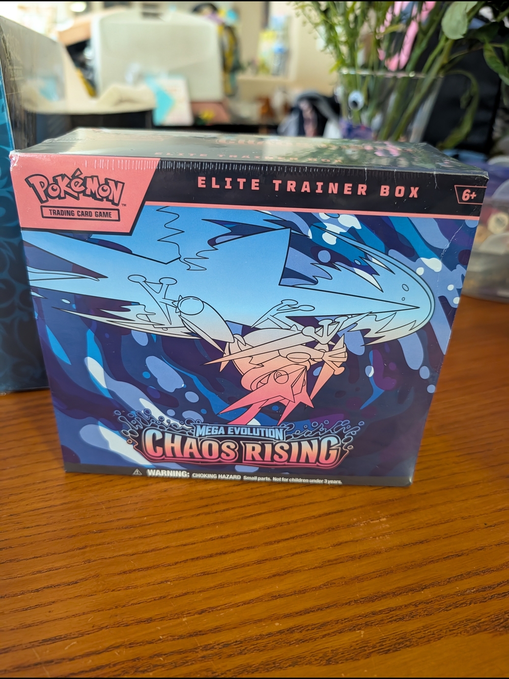 Pokémon Chaos Rising Elite Trainer Box - Blue & Pink Artwork